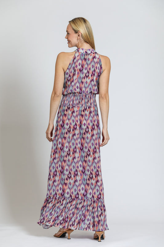 Maxi Dress With Halter Neck