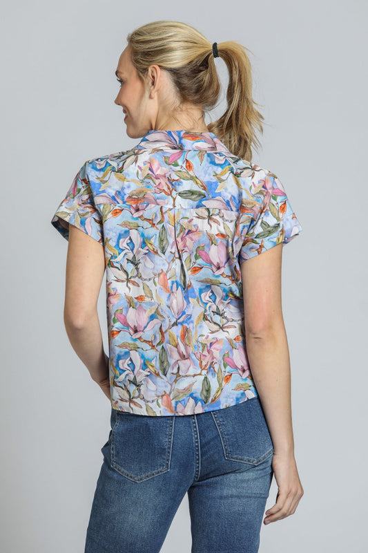 Tie Front Camp Shirt