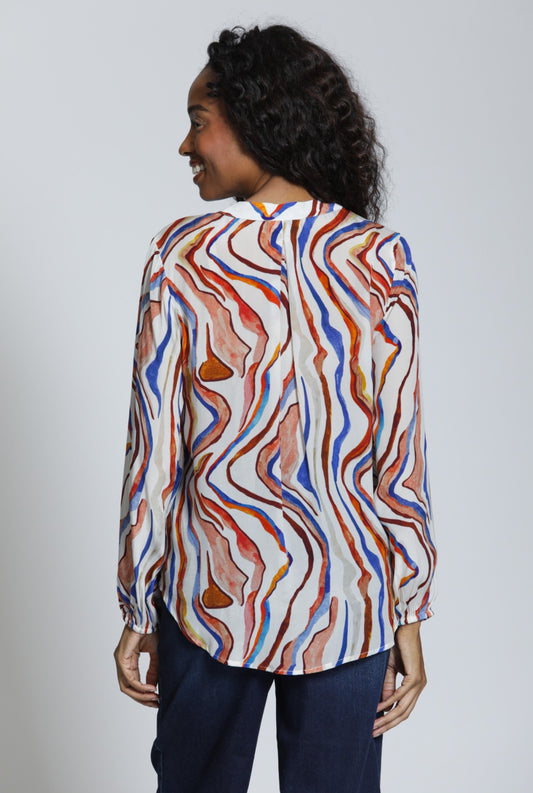 Crossover Top With Tassel