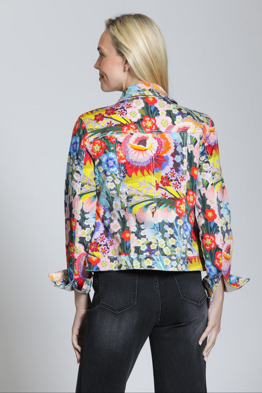 Printed Denim Jacket