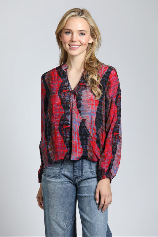 Crossover Top With Tassel