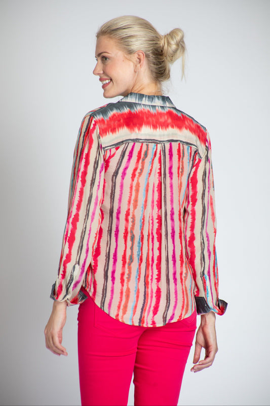 Button-up With Roll-up Sleeve