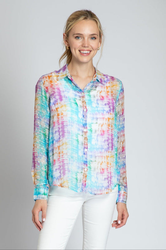 Button-up With Roll-up Sleeve