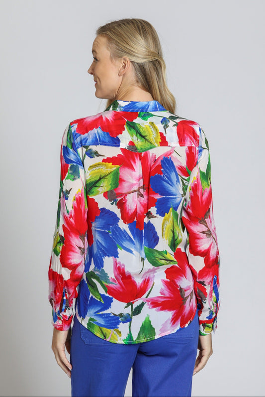 Button-up With Roll-up Sleeve