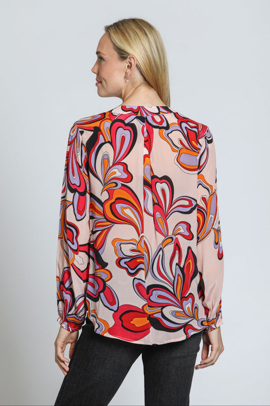 Crossover Top With Tassel