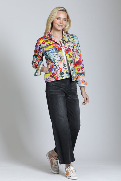 Printed Denim Jacket